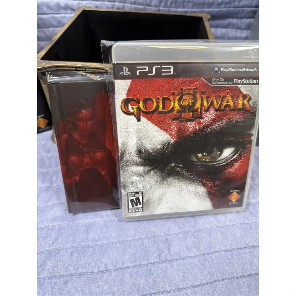 Bundle God of War Pandora's Box + Ragnarök Collector Edition Mjölnir PS3 PS5 CIB